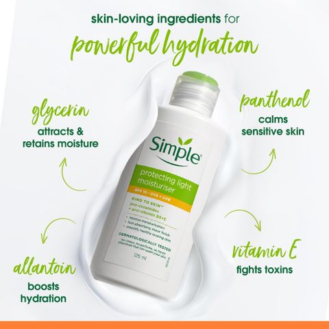 Simple Kind To Skin Protecting Light Moisturiser (125 ml) - Image 8