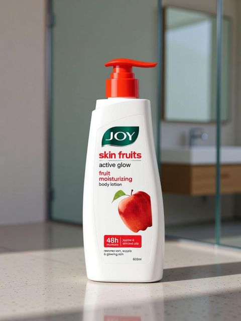 Joy Active Glow Fruits Moisturizing Body Lotion 600ml - Image 7