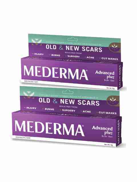 MEDERMA Advance Plus Scar Removal Gel (Combo) Pack of 2 (20 g) - Image 5