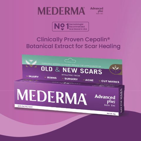 MEDERMA Advance Plus Scar Removal Gel (Combo) Pack of 2 (20 g) - Image 6