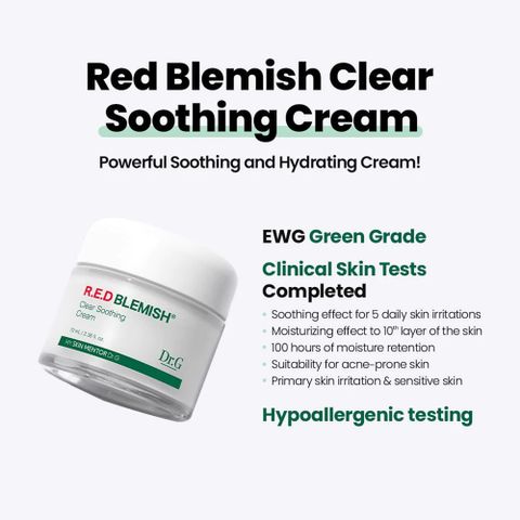 DR G R.E.D BLEMISH CLEAR SOOTHING CREAM - Price in India, Buy DR G