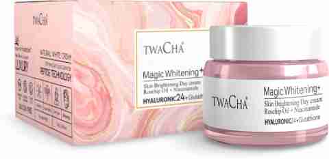 magic glutathione cream TWACHA Whitening+ Day with Hyaluronic Acid+Glutathione for Skin Lightening Vitamin B PDF) Senolytic Peptide FOXO4-DRI Bottle Size:250 mL
