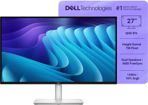 DELL S-Series 68.58 cm (27 inch) Quad HD LED Backlit IPS Panel