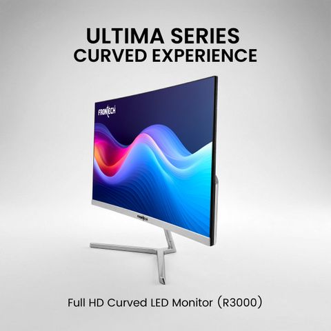 Frontech Ultima Series 54.46 cm (22 inch) Full HD LED Backlit VA Panel with HDMI, VGA Monitor (MON-0079C) (Adaptive Sync, Response Time: 5 ms, 100 Hz Refresh Rate) - Image 6