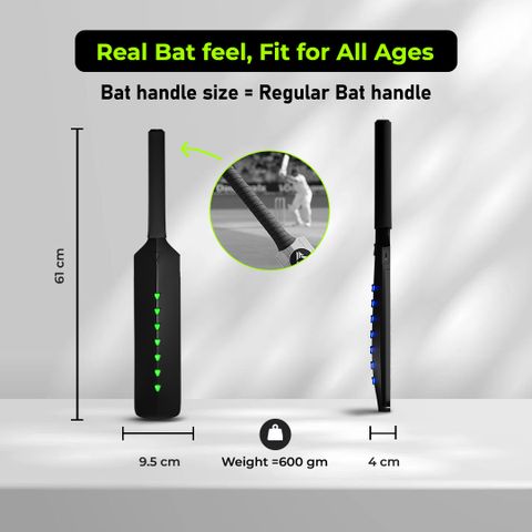 Metashot Augmented Reality Bat with Game for TVs, PC/Mac, iOS/Android, Tabs/iPad (Black, For PC, Mobile) - Image 6