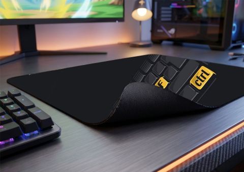 RasuCraft Self Control Keyboard Printed Gaming Mousepad (Multicolor) - Image 4