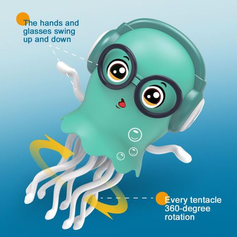 KAMMATESWARA Musical Dancing Jelly Fish Toy for Kids Bump and Go Toy with Music and Light (Multicolor) - Image 5