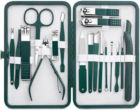 wynyc 18 in 1 Professional Manicure & Pedicure Set Nail Scissors Grooming Kit - Image 5