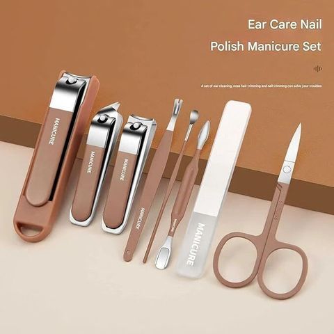 wynyc 8-in-1 Nail Clipper Set Manicure Pedicure Kit - Image 7