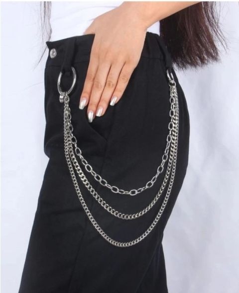 TIYAAZ Multi Layer Stainless Steel Pants Chain - Image 6