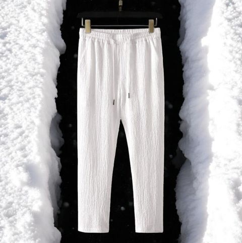 GC FAB Men Night Suit Set White Striped - Image 8