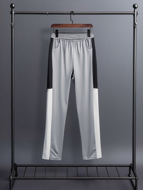 Dhanakfashion Men Night Suit Set Grey Colorblock - Image 7
