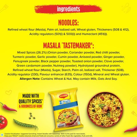 Maggi 2-Minute Masala Instant Noodles 70g - Image 7