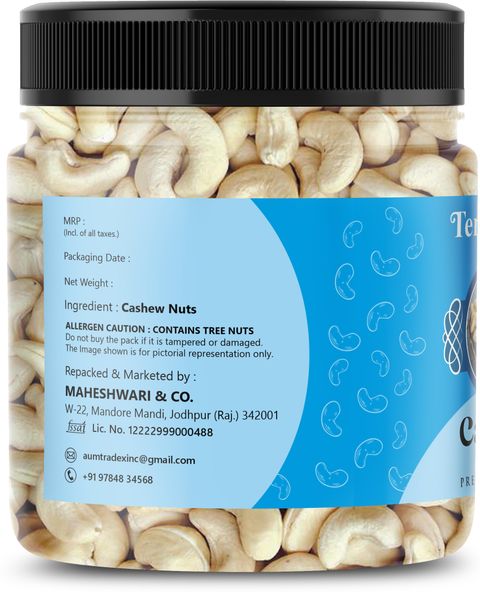 Temperado Premium Whole Cashews 250g - Image 4