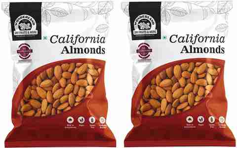 WONDERLAND Raw California Almonds 2x100g - Image 5