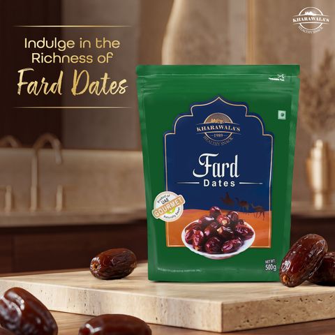 KHARAWALA'S Fard Dates 500g Pack of 1 · 500 g (500 g total) - Image 6