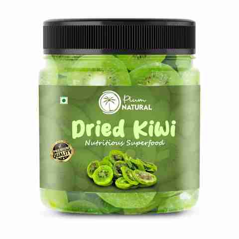 Plum Natural Premium soft Dried Dehydrated Kiwi Fruit Slice Unsweetened Fiber Rich Dry Fruit Kiwi (1 x 250 g) - Image 3