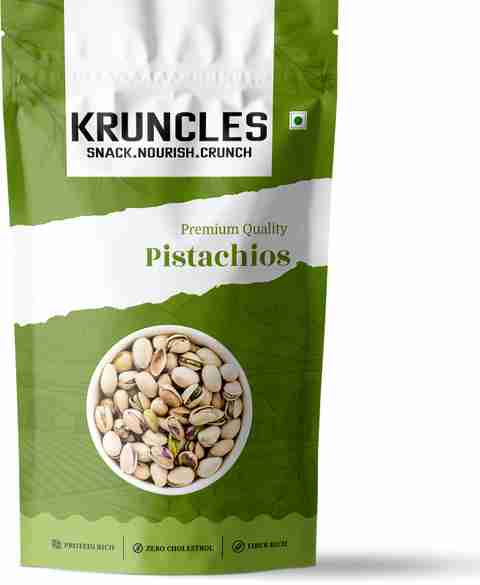 Kruncles California Roasted Salted Pista |Protein, Fiber, Phosphorus Rich|Tasty & Crunchy Pistachios (1 x 500 g) - Image 3