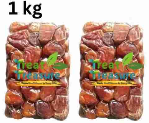 TREAT TREASURE with Seeds | Khajur | Royal with seeds | Wet Wet Dates (1 x 500 g) - Image 3