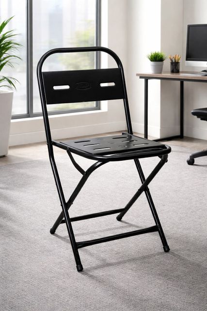 AULKI Aul PF-04 Office Folding Chair, Black, DIY - Image 6