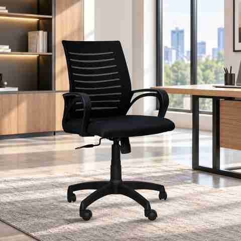 Comfort Mantra Bolt Ergonomic Office Chair Black - Image 3