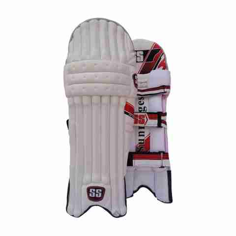 SSPAD SG Test Opener Batting Leg Guards, White, 39-43 cm - Image 5