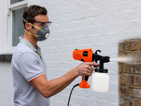 400w ELECTRIC AIRLESS AIR INTERIOR WALL PAINT SPRAYER SPRAY GUN Set neuf