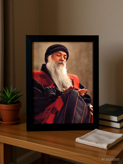 CrowdHall Osho Photo Frame | Osho Acharya Rajneesh Photo Frame