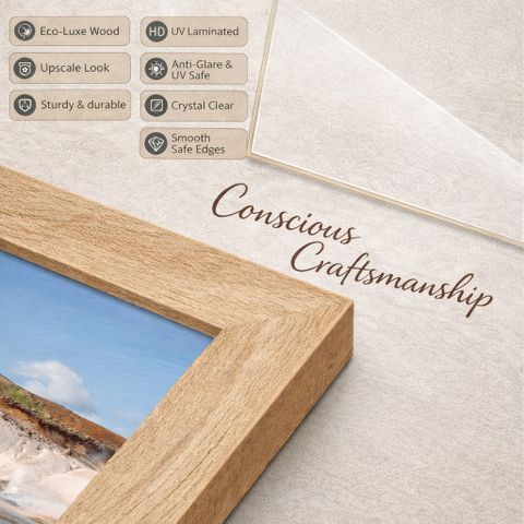 saf Digital Reprint 19.5 inch x 13.5 inch Painting (With Frame, Pack of 6) - Image 8