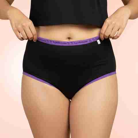 Superbottoms Women Periods Black Panty - Image 5