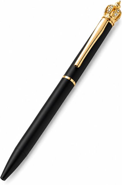 Lemme Crown Premium Metal Pen Black Ink - Image 7