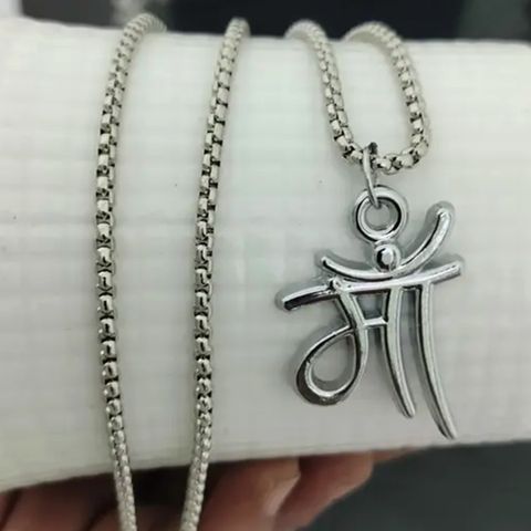 aklina Religious Symbols Single Locket Set Silver - Image 7