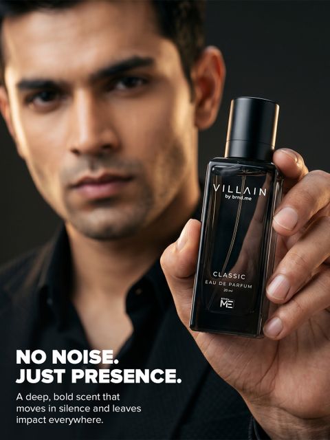 VILLAIN Classic perfume | Long Lasting EDP | Bold Woody Fragrance Eau de Parfum - 20 ml (For Men) - Image 6