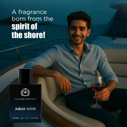 THE MAN COMPANY AQUA NOIR EDP Perfume 100ml - Image 6