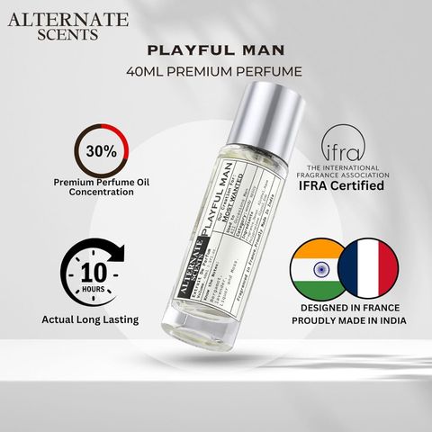 Alternate Scents Playful Men's Perfume 40ml - Image 7