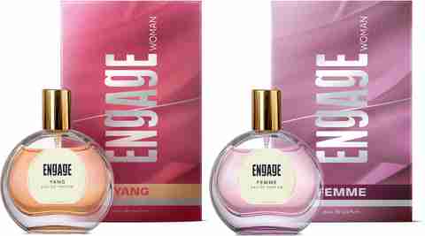 Engage Luxury Assorted Pack (x2) Yang+Femme Long Lasting EDPs Eau de Parfum - 100 ml (For Women) - Image 3