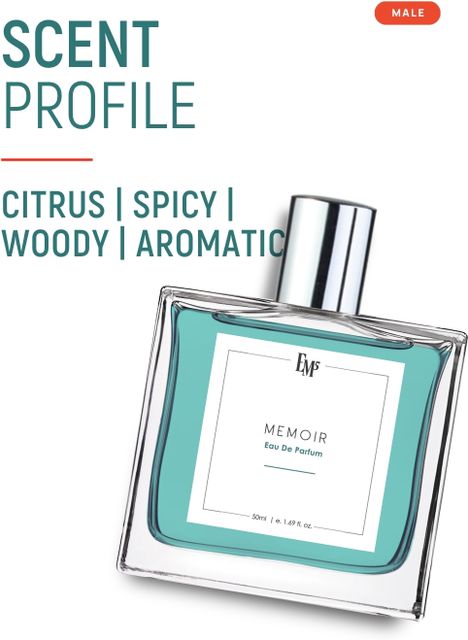 Em5 MEMOIR Eau de Parfum - 50 ml (For Men & Women) - Image 4