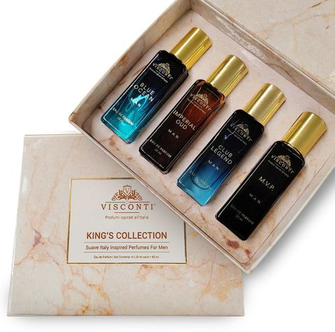 VISCONTI Premium Perfume Gift Set, Pack of 4 · 20 ml (80 ml total) - Image 3