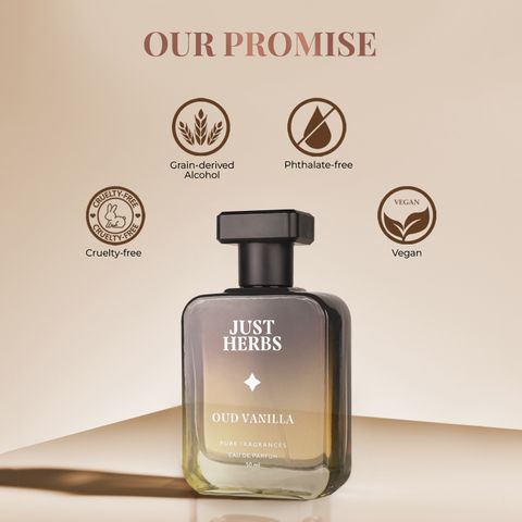 Just Herbs Intense Oud Vanilla Eau de Parfum 50ml - Image 6