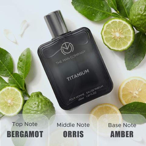 THE MAN COMPANY Titanium Perfume for Men 50ml - Image 6