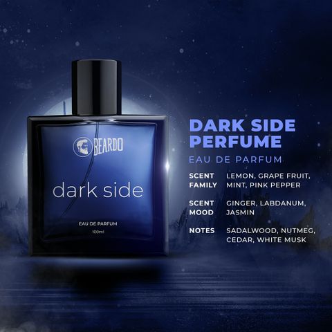 BEARDO Dark Side Perfume For Men, 100 ml | EAU DE PARFUM | Premium Long Lasting Fragrance | Fresh & Woody Eau de Parfum - 100 ml (For Men) - Image 4