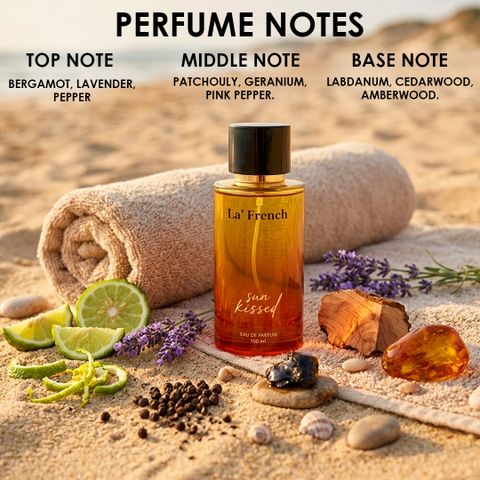 La French Sun Kissed Unisex Perfume 100ml - Image 8