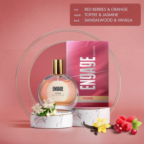 Engage Luxury Assorted Pack (x2) Yang+Femme Long Lasting EDPs Eau de Parfum - 100 ml (For Women) - Image 8