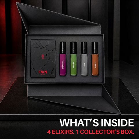 FIKN Elixir Gift Set for Men, 4x8ml, Pack of 4 · 8 ml (32 ml total) - Image 4