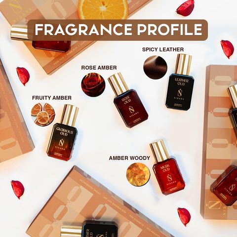 Nisara Oud Long Lasting Gift Set Eau de Parfum 60ml - Image 4