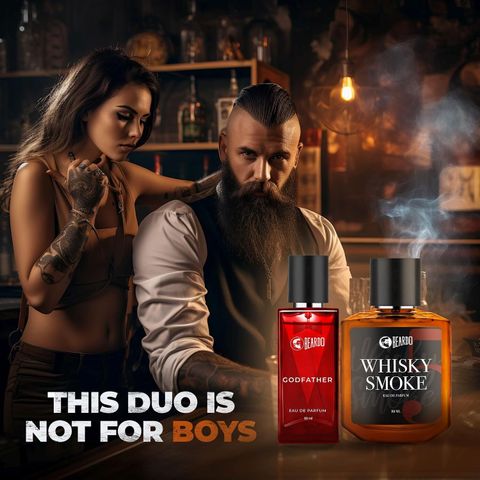 BEARDO Godfather & Whisky Smoke Perfume 100ml - Image 7