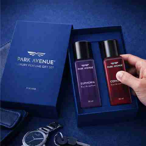 PARK AVENUE Luxury Perfume Gift Set - Euphoria & Conquer Eau de Parfum - 40 ml (For Men) - Image 5