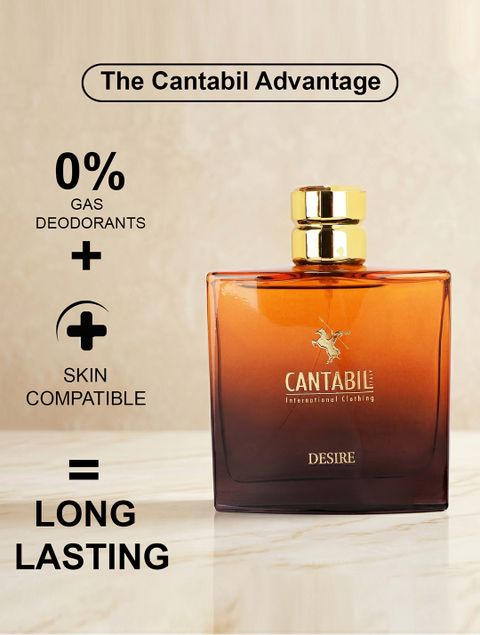 CANTABIL Desire Perfume for Unisex Long Lasting Body Spray Perfume Eau de Toilette - 100 ml (For Men & Women) - Image 5
