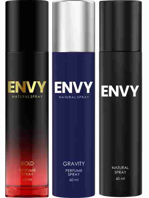 Envy Gravity, Bold & Black Natural Spray |Premium & Long Lasting| Eau de Parfum - 60 ml (For Men) - Image 3