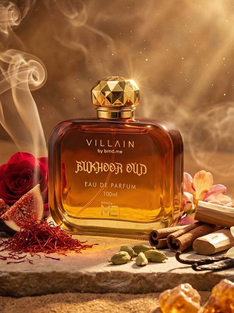 VILLAIN Bukhoor Oud Perfume | Saffron, Rose & Amber Notes | Long Lasting EDP Eau de Parfum - 100 ml (For Men) - Image 7